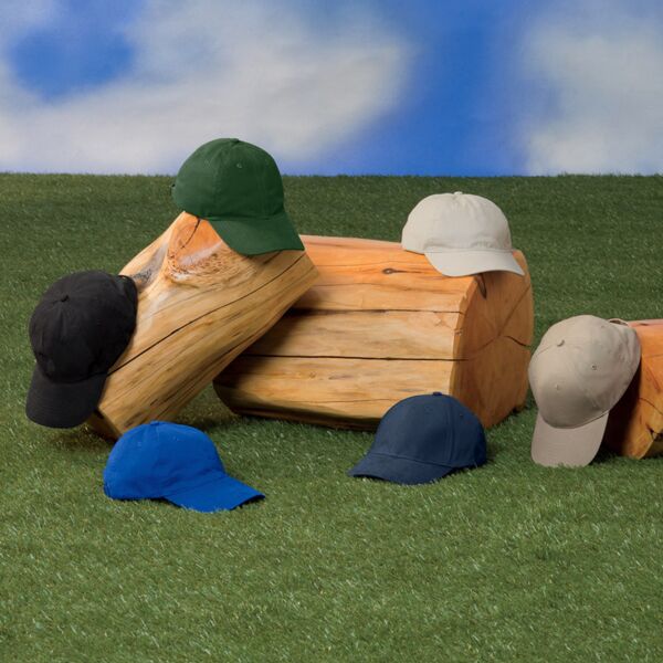 UltraClub Classic Cut Brushed Cotton Twill Constructed Cap Thumbnail