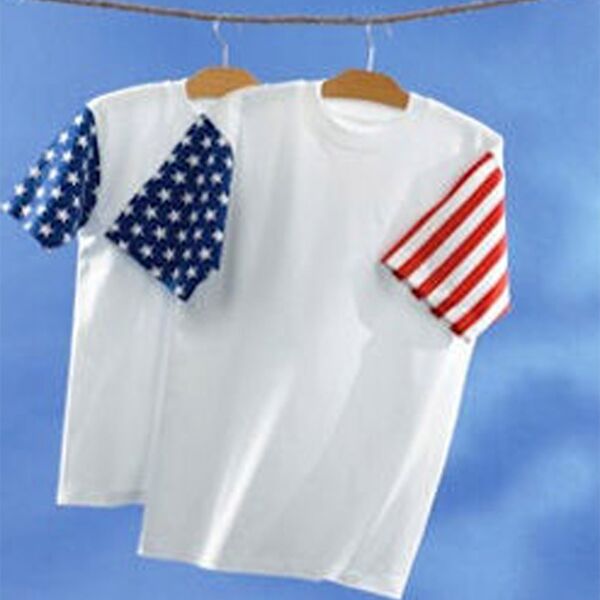 Code Five Adult Jersey Stars & Stripes Tee Thumbnail
