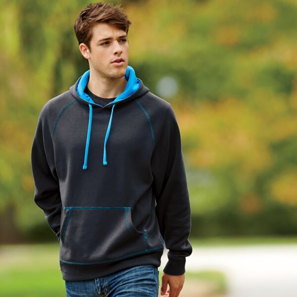 J.America Adult Shadow Hooded Fleece Thumbnail