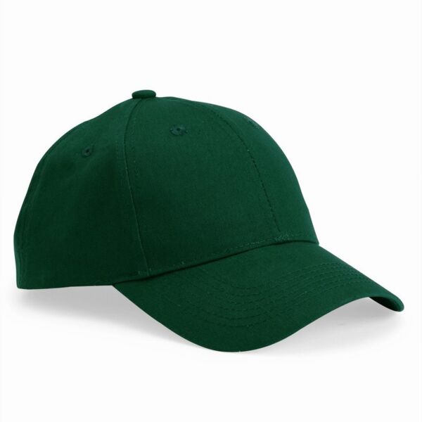 Structured Cotton Twill Cap with Plastic Tab Closure Thumbnail